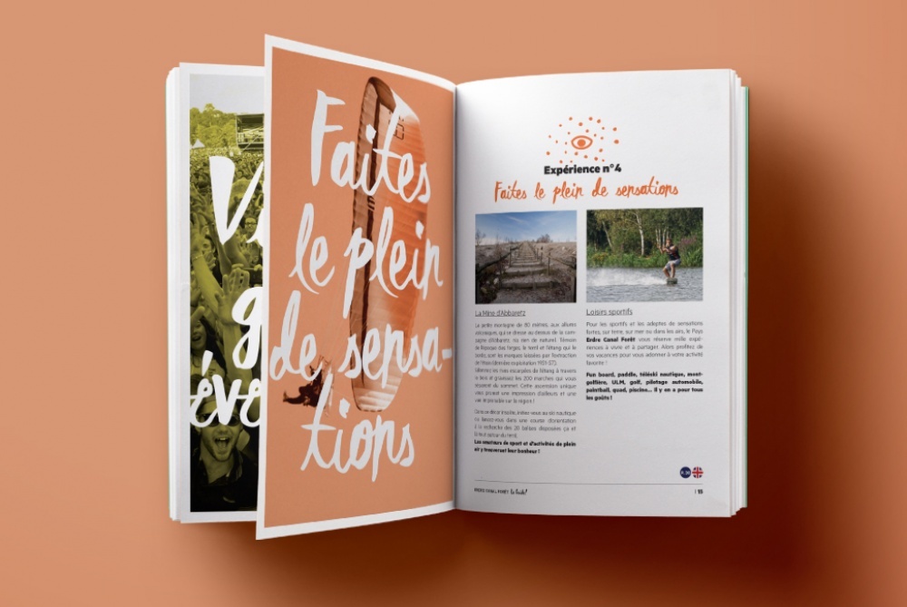 Guide touristique papier d'Erdre Canal Forêt